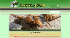 Desktop Screenshot of antalyacekirge.net