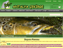 Tablet Screenshot of antalyacekirge.net